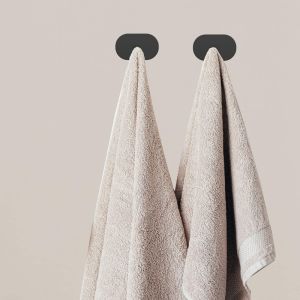 Rust-Proof Adhesive Hooks Heavy Duty Stick On Wall Hooks Stainless Steel Kitchen