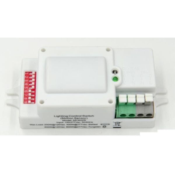Induction Microwave Radar Sensor AC 120 ~ 277V 50Hz 5.8GHz Body Motion HF Detector Light Switch