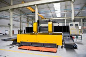China High Speed Double Spindle CNC Plate Drilling Milling Machine Gantry Movable Type Flexible on sale