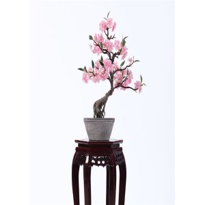 China Plastic Outdoor Bonsai Tree Fire Retardant Fabricated Tropical Landscapes on sale
