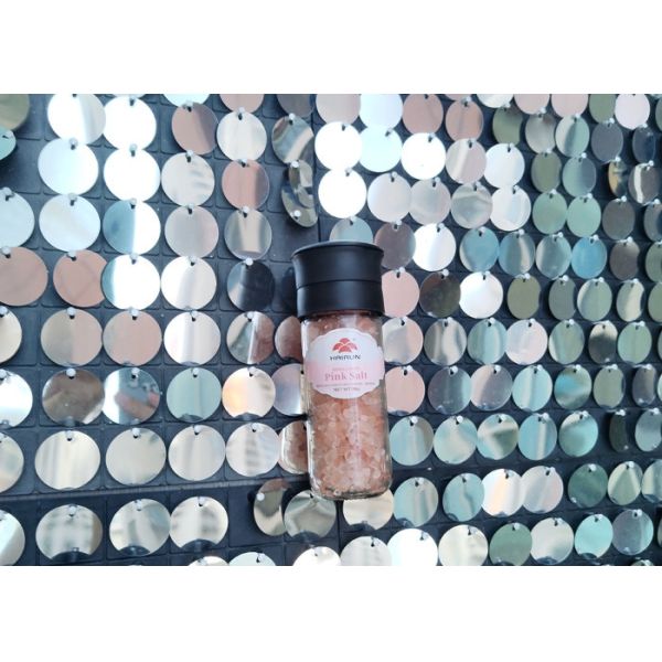 90ml Plastic Salt and Pepper Grinder Glass Jar for all grinding needs Refillable