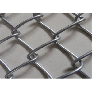 Galvanized PVC Coated Security Chain Link Mesh Fence
