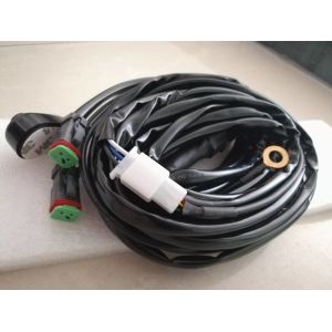 Cheap LED Light Bar Light Bar Wiring Harness Fuse With 40A 5 Pin On / Off Rocker Switch for sale