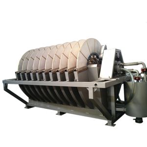 Stainless Steel Sludge Dewatering Machine Vacuum Filter with Low Energy