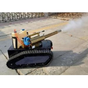 Rubber Track Chassis Disinfection Robot 1300mm Length Undercarriage Type