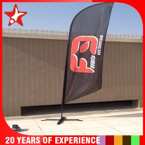 10ft teardrop wind up flag banner