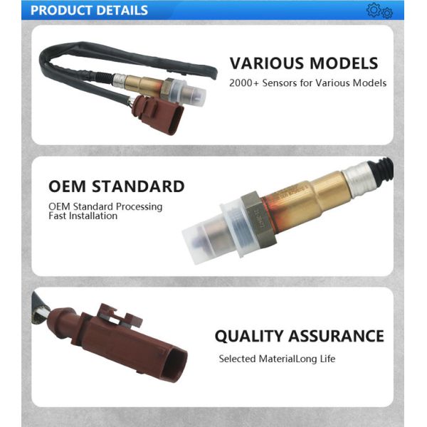 Air Fuel Ratio Lambda O2 Oxygen Sensor For Hyundai ACCENT Elantra KIA FORTE 5