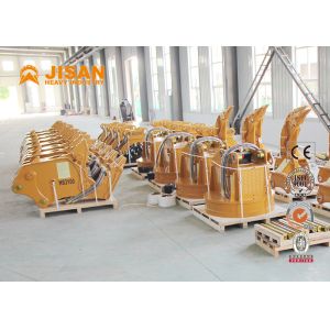 High Temperature Excavator Round Lifting Magnet For Scraps Attachment