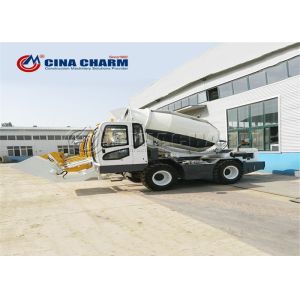 Cheap 4 Wheel Driver 1.2m3 Self Loading Concrete Mixer Truck for sale