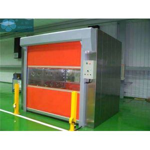 Double Telecontroller 4000mm Width PVC Roller Shutter Doors