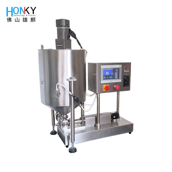Desktop Gel Syringe Filling Machine With Servo Ceramic Piston Pump And Heating