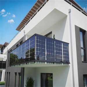 Clear Glass Solar Greenhouse Transparent Cell Panel BIPV 220v