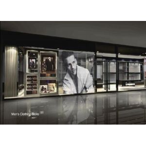 Window P10 Indoor LED Video Wall Glasses Curtain Transparent Display Panels