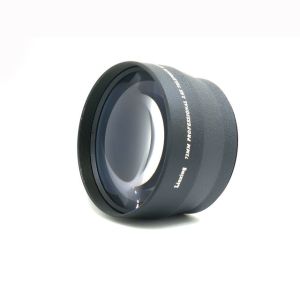 Wide Angle 72mm 2.0 X Telephoto Lens Macro Lens Attachment For DC / DV