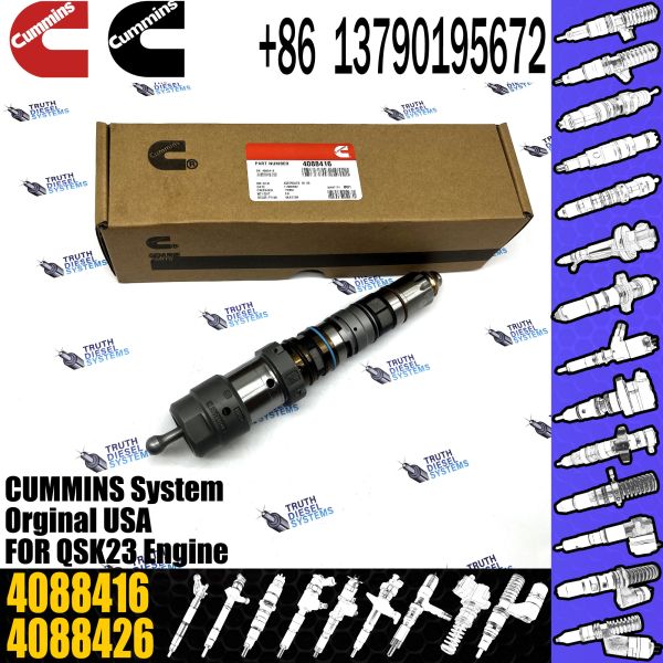 Diesel Engine Common Rail Fuel Injector for Cummins-QSK23 Engine 4088416 4088416 4076533 3677446