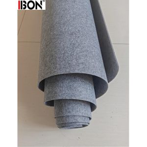 Customized 4mm Grey Felt Conveyor Belt for Oscillating Knife Cutting Machine