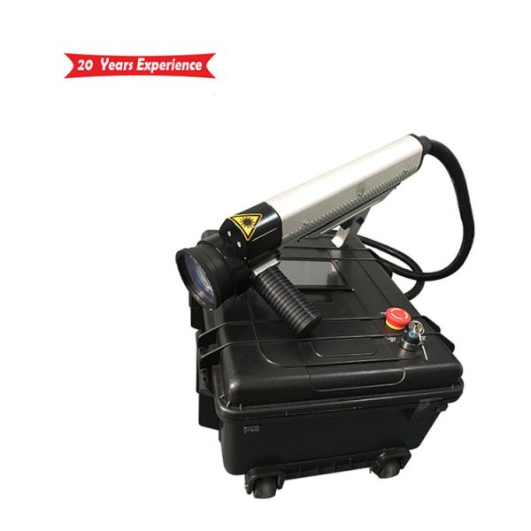 CE Passed Mini Laser Rust Removal Cleaning To Remove Welding Flow Mark
