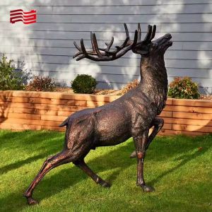 Cheap Theme Garden Decoration Large Metal Ornaments of Figures or Animal Shapes in SCULPTURE for sale