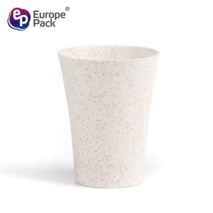 2019 EPK new products wheat PP 70ml biodegradable plastic wine glass