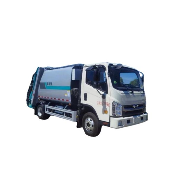 Quality Upgrade Your Garbage Collection and Transfer with Foton 7 Cubic Compression Garbage Truck 6 Tons Euro 4 Emission Standard wholesale