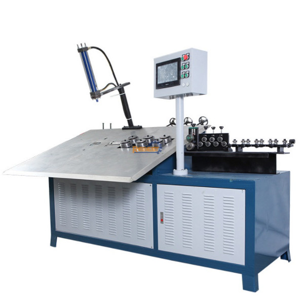 Quality PLC Motorised Carbon Steel Wire Bending Machine PLC Control wholesale