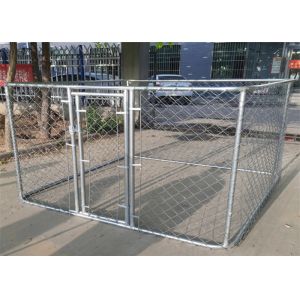 Cheap 1.8M X2.0M X 3.0M Dimension 60Mm Opening 2.2Mm Wire Dog Kennel for sale