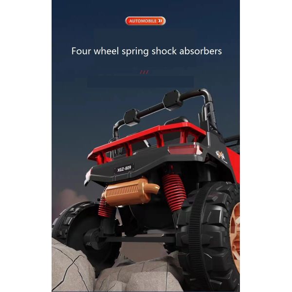 Remote control 12v utv ride on 4x4 electric buggy car toys for kids Plastic material