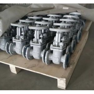 GOST Z41T-16 cast steel flanged gate valve