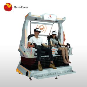 Two Chairs 9D Egg VR Cinema Equipment Amusement Park Rides