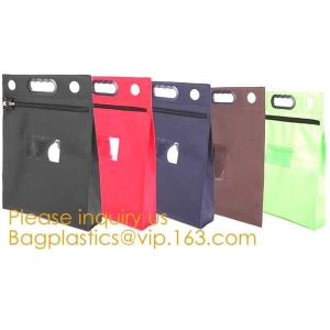 Locking Bank Bag Canvas with Hard Handles Black,Promotional Customized Nylon