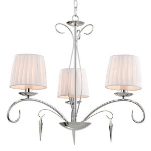 Cheap Turquoise led chandelier with lampshade for home lighting (WH-MI-16) for sale