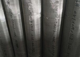 Ultra Thin Stainless Steel Woven Wire Mesh Acid Resisting Characteristics