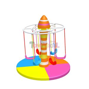 Electric Swing Kids Spinning Soft Play Indoor Playground Amusement