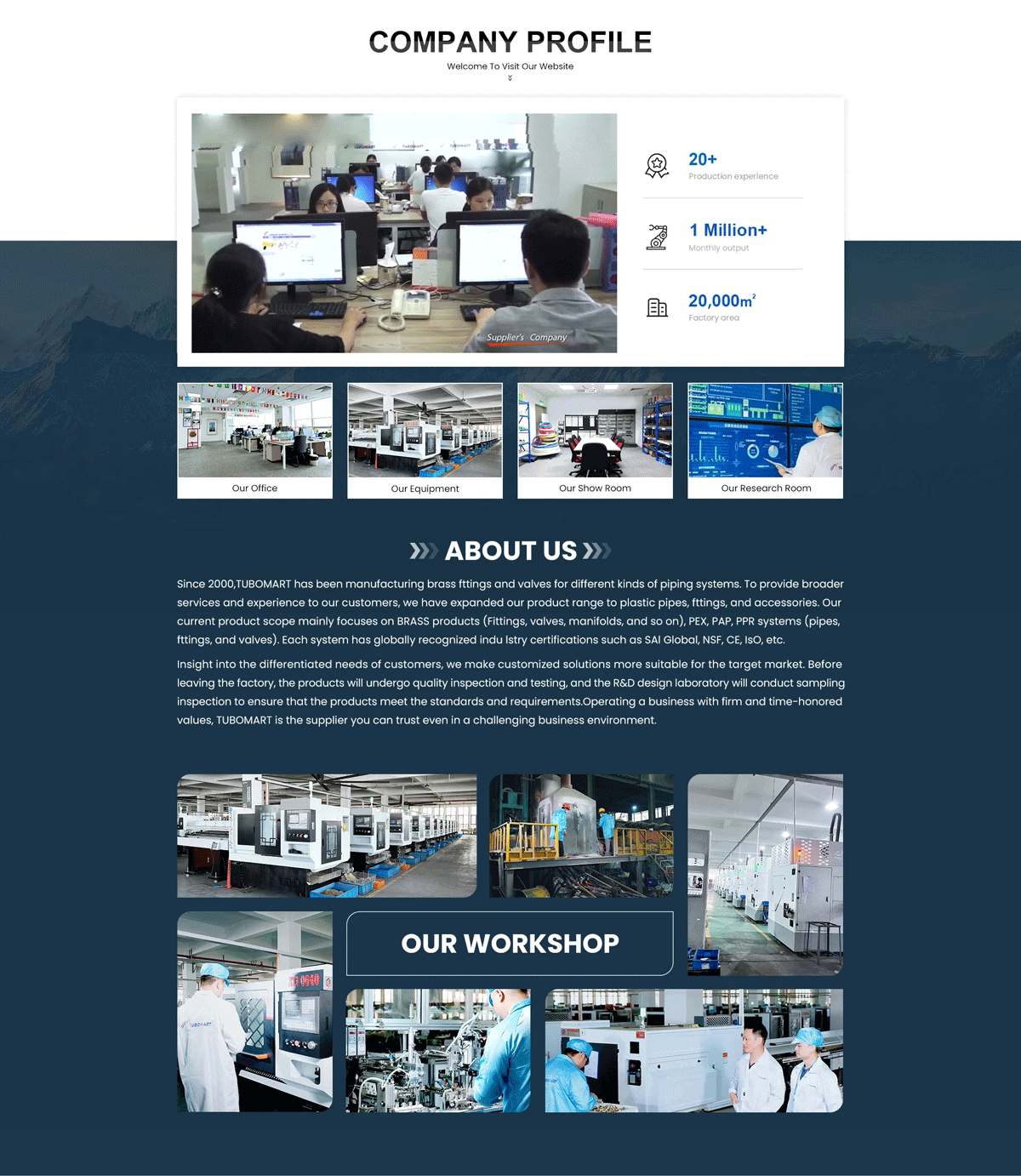 24 Years Manufacturing Experience Customized Pex Al Pex Press Fittings For Gas / Water System OEM ODM Supported