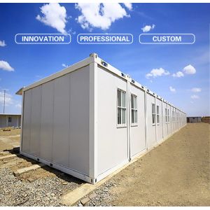 Steel Structure Building 40ft Prefabricated Shipping Container House and