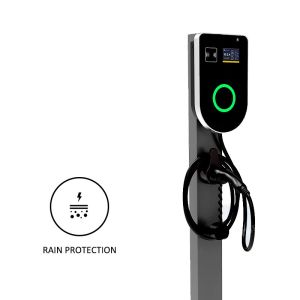 Cheap Tethered Residential Wall Mounted EV Charger Emergency 240 Volt 16A for sale