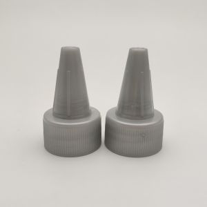 Leakage Resistant 28mm Plastic Nozzle Cap With Twist Top