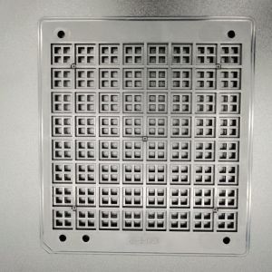 SGS Approved Reusable Stackable ESD Safe Trays Black With Thin Chips