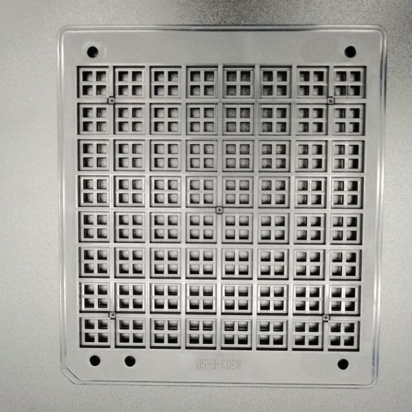 Quality SGS Approved Reusable Stackable ESD Safe Trays Black With Thin Chips wholesale