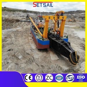 Customized Sand and Mud Digging Cutter Suction Dredger with Cyclone Type