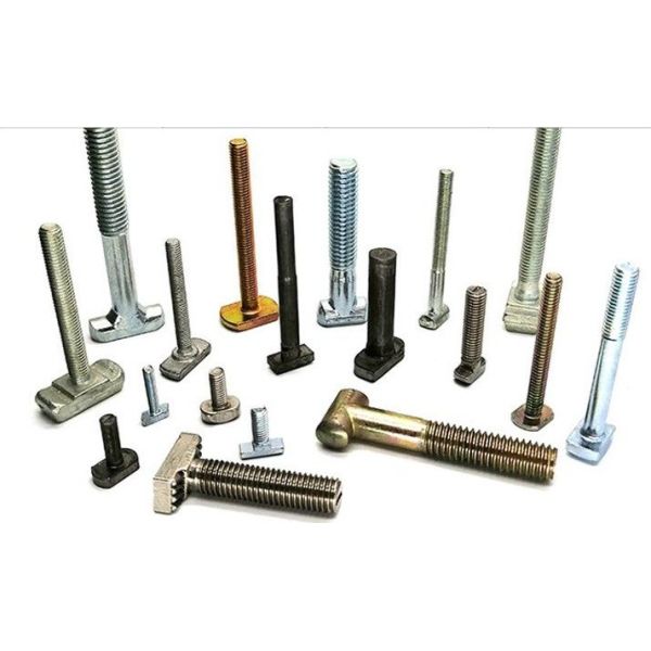 Nonstandard Steel T Bolts with Different Materials，Sizes and Coating as