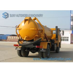 Shacman 4 X 2 Sewage Vacuum Truck , 10M3 10000L Gully / Cesspit Emptier