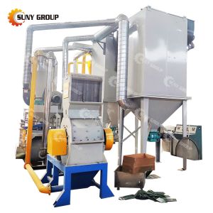 55kW Power Electronic PCB Recycling Machine for Waste PCB and Other Electronic