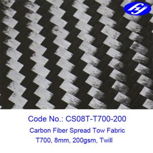 Twill Weave 12K Toray Spread Tow Carbon Fiber Fabric