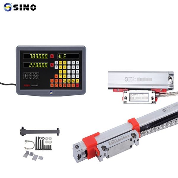 Quality SINO SDS-2MS 2 Axis Digital Readout DRO Linear Scale Encoder For Milling Boring Machines wholesale