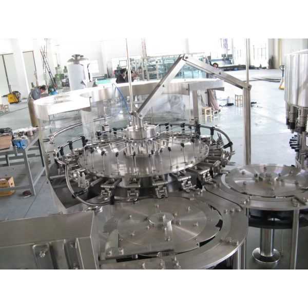 Stainless Steel Automatic Bottle Filling Machine Water Bottle Rinsing Filling And Capping Machine