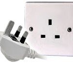 BSI Approved RB-02 British Socket Female Outlet 3 Pole 13A 250V UK Wall Panel Power Electrical Plugs And Sockets BS 1363