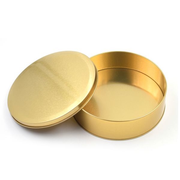 Gift Custom Metal Box Fabrication Round Square Rectangle Special Shape