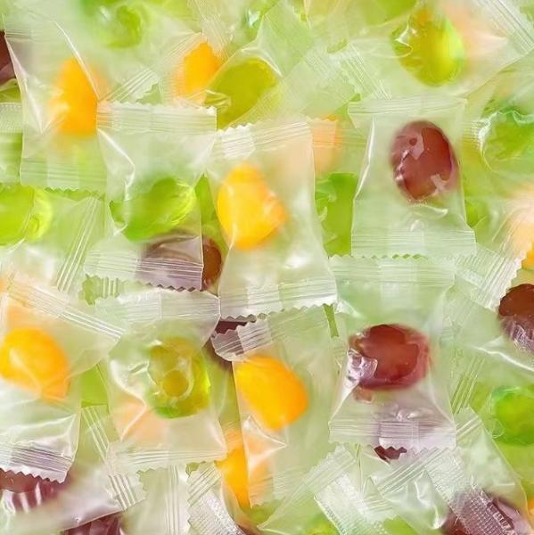 Quality Custom Filled Gummy Balls Peelable Fruit Candy Soft Confectionery Bulk Boxed wholesale