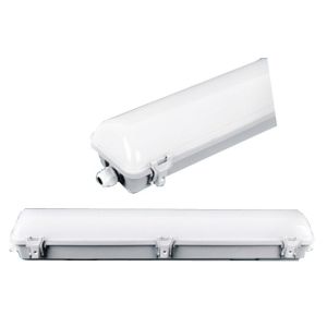 Waterproof 24W IP65 4 ft linear suspended LED Tri Proof lamp / Lighting